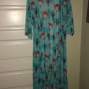 cowhide cheetah duster